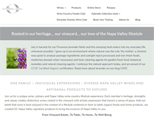 Tablet Screenshot of oconnellfamilywines.com